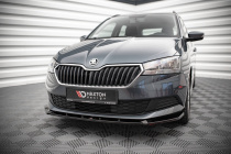 Skoda Fabia MK3 Facelift 2019+ Frontsplitter V.1 Maxton Design